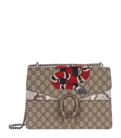 gucci bag with snake logo|gucci dionysus small shoulder bag.